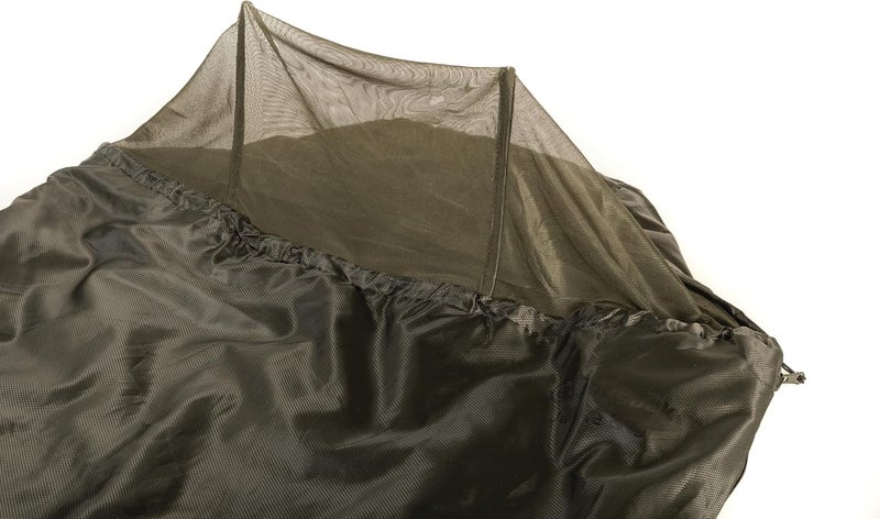 Snugpak Jungle Bag with Built-in Mosquito Net & Antibacterial Fabrics - Right Side Zip, Olive - Image 4
